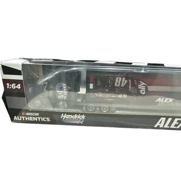 Nascar 2021 Alex Bowman 48 Ally Veterans Hauler 1:64, Authentics Hendrick Motors - Picture 3 of 4